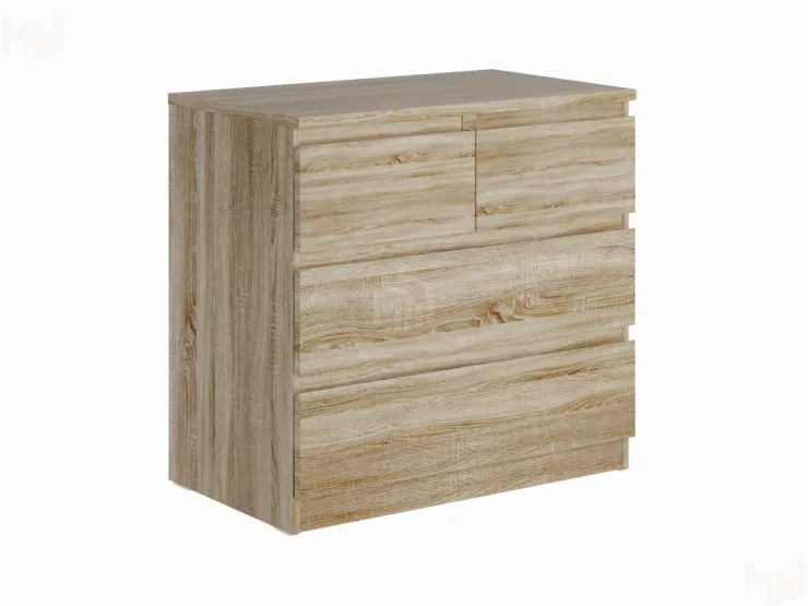 2.05.02.050.3 МАЛЬТА комод 2+2 ящика 80х76 сонома RU