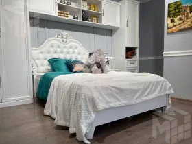 Детская кровать Мишель 120х200 см белый матовый