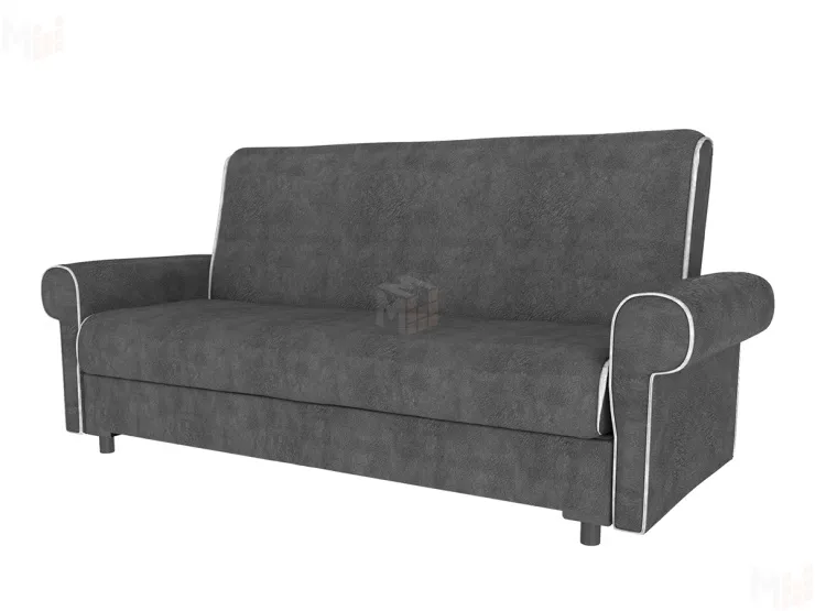 Диван книжка Удачный темно-серый