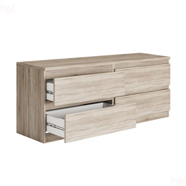 Тумба ТВ Кастор 4 ящика (сонома)