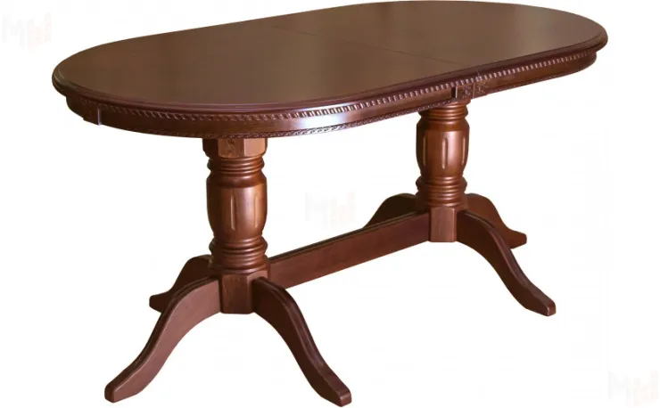 Стол деревянный раскладной Лорель 140 Миланский орех