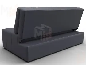 Диван прямой Лига-107 (160) ( GRIFON 15 серый )