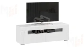 Тумба для ТВ Фьюжн - ТД-260.03.12 Белый, Белый глянец