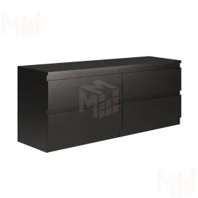 Тумба ТВ Кастор 4 ящика (венге)