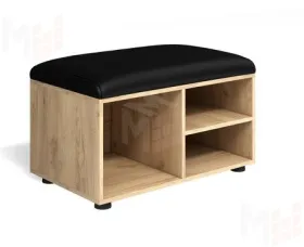 Обувница Мини-Лайт МЛ-5 Дуб крафт золотой/графит