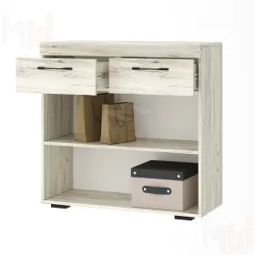 Тумба  СОНАТА ТС-900  Крафт белый-Антрацит