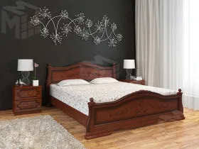 Кровать из массива Карина-1 (140*200)