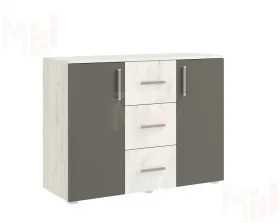 Комод Фиеста New 3 ящика, 2 двери