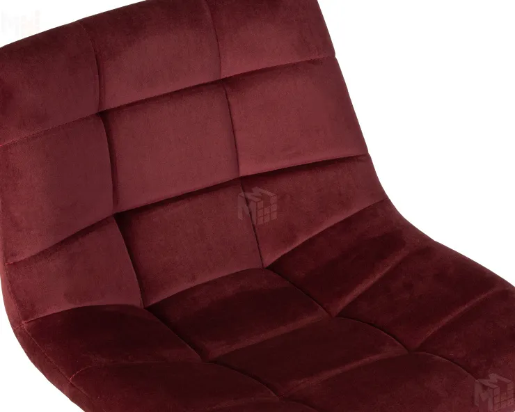 Стул барный DOBRIN TAILOR (винный велюр (MJ9-35))