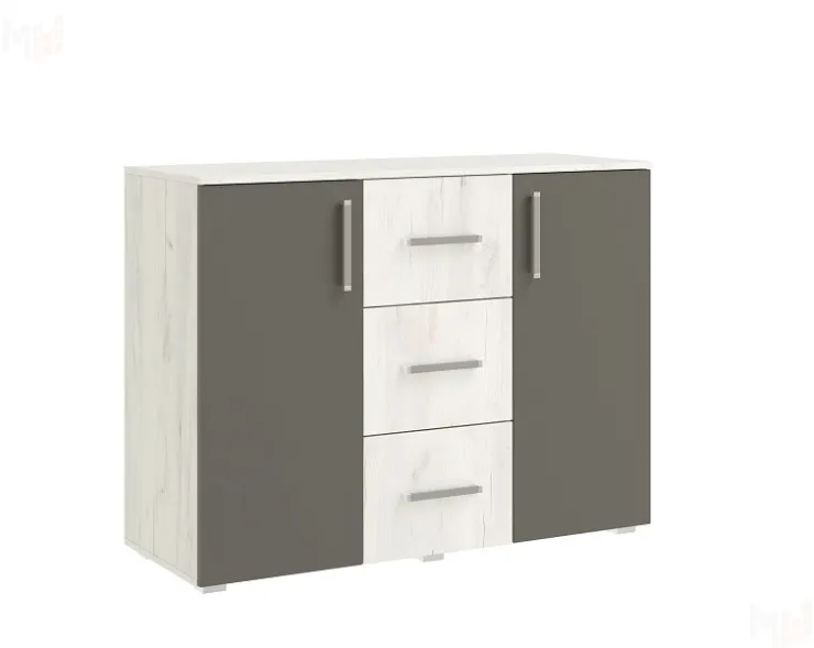 Комод Фиеста New 3 ящика, 2 двери