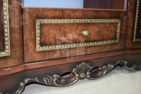 Тумба ТВ Джоконда корень дуба глянец