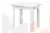 Стол обеденный СО 3 (Раскладной) Белый
