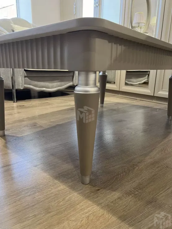 Столик прямоугольный  Гравита серый камень