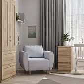 Кресло для отдыха Тулисия Twist 17 (pastel blue)