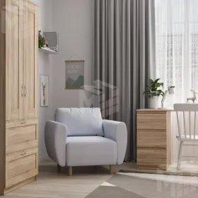 Кресло для отдыха Тулисия Twist 17 (pastel blue)