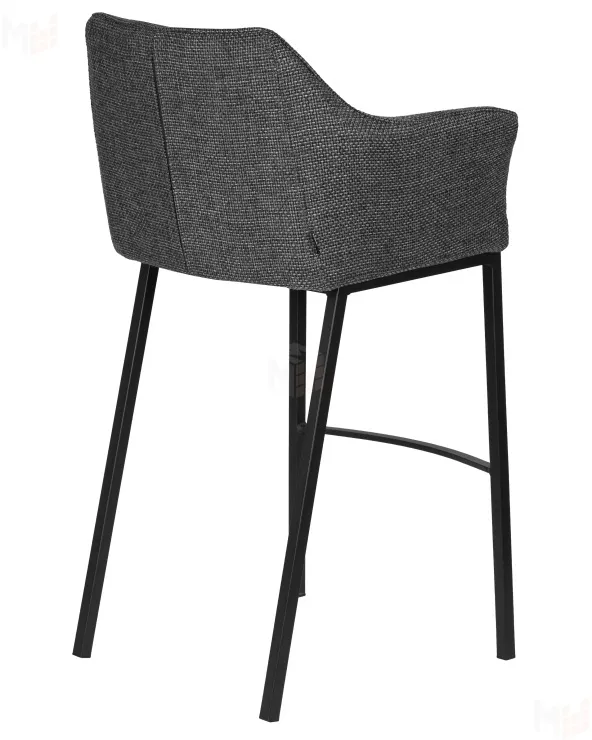 Стул барный DOBRIN LUCAS (серая ткань (F-22))
