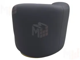 Кресло Лига-072 ( экокожа GRIFON 15 серый )