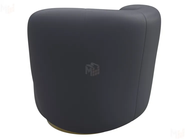 Кресло Лига-072 ( экокожа GRIFON 15 серый )