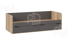 Кровать Порто - ТД-393.12.01 Графит