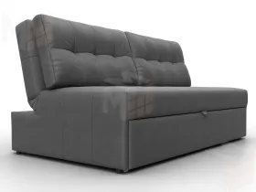 Диван прямой Лига-107 (160) ( JOLY 13 серый )