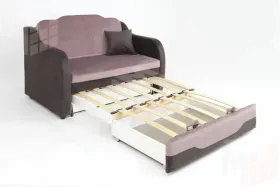 Диван Джонни-2 Лекко Джава/Ньютон Дарк Браун