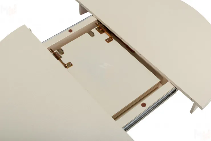 Стол деревянный раздвижной Вэлт D110 Слоновая кость