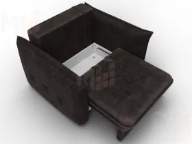 Кресло Лига-100 НПБ ( BRUT 17 коричневый )