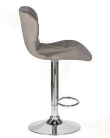 Стул барный DOBRIN BARNY (серый велюр (MJ9-75))