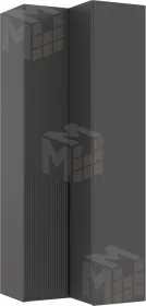 Шкаф угловой Марвэл Графит