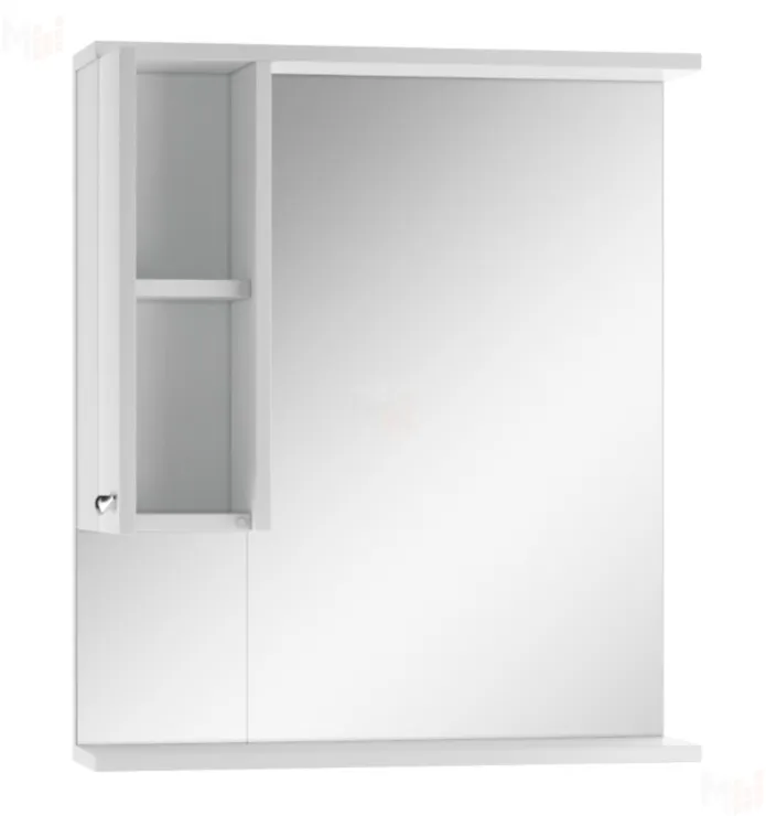 Шкаф-зеркало Блик 60 ЛАЙТ левый/правый Домино