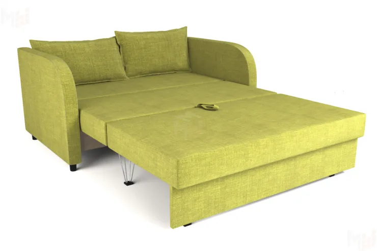 Диван Алекс-2 желтый