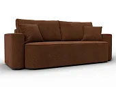 Диван прямой Лига-118 НПБ ( LAIM 14 терракотовый )