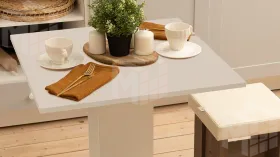 Стол обеденный Анкона Тип 1  Белый