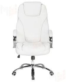 Офисное кресло для руководителей DOBRIN CHESTER (белый)