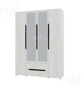 Шкаф Вега 4-х створчатый с ящиками (прованс)