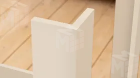 Стол обеденный Промо тип 1 Белый, Дуб Сонома светлый