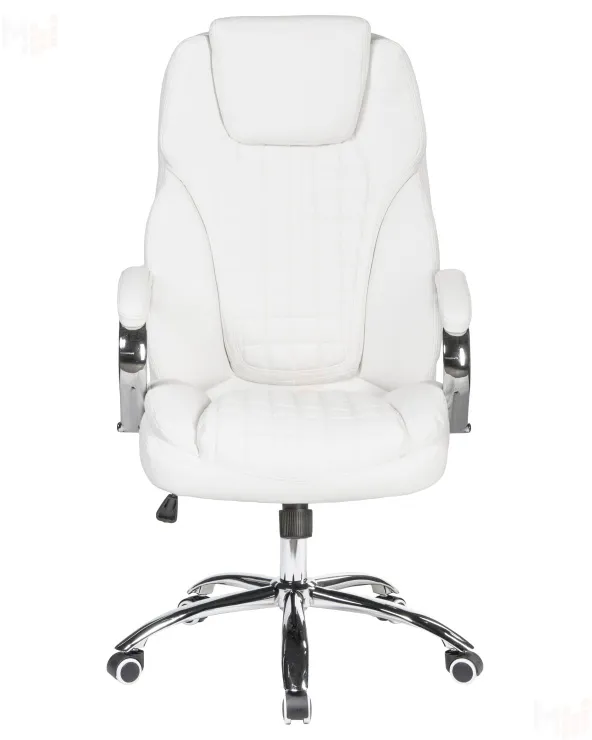 Офисное кресло для руководителей DOBRIN CHESTER (белый)