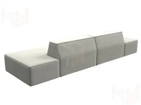 Диван прямой модульный Монс лофт ( TOWER 01 молочный )