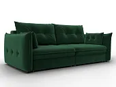 Диван прямой Лига-100 НПБ ( SEVEN 626 зеленый )