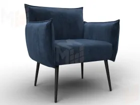 Кресло Лига-083 ( велюр TOWER 13 синий )