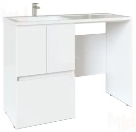 Тумба под умывальник "Космос 120" левый/правый Норма Н1 Айсберг