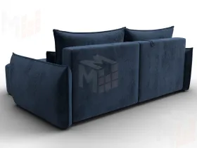 Диван угловой Лига-051 НПБ угол универсальный ( TOWER 13 синий )