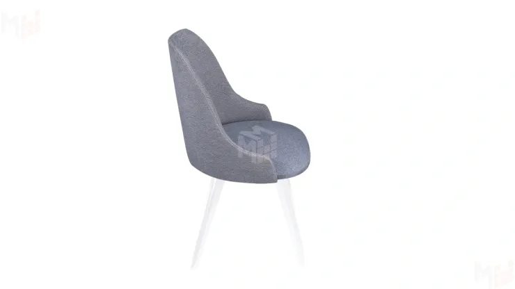 Стул Толедо тип 1 Белый матовый / тк.№207 /тк. №223