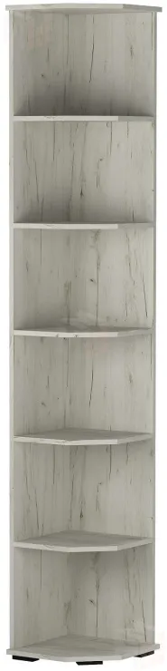 Шкаф торцевой ИТАЛИЯ ШТ-370 Крафт белый