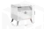 Тумба прикроватная Ева  белое дерево/белый матовый