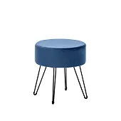 Пуф Leset Кома, велюр Дарк Блю (Дарк Блю)
