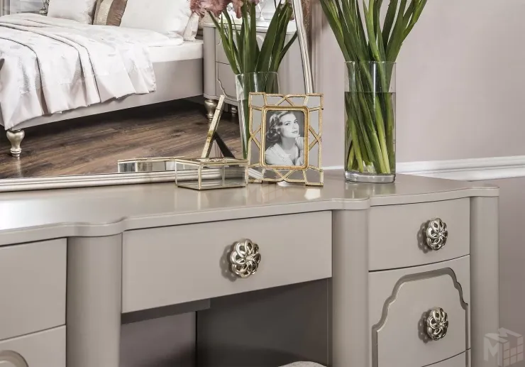 Туалетный столик Лали серый камень