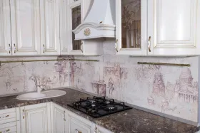 Кухня Флоренция столешница Королевский опал темный 38 мм