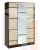 Шкаф-купе Сакура 1,5