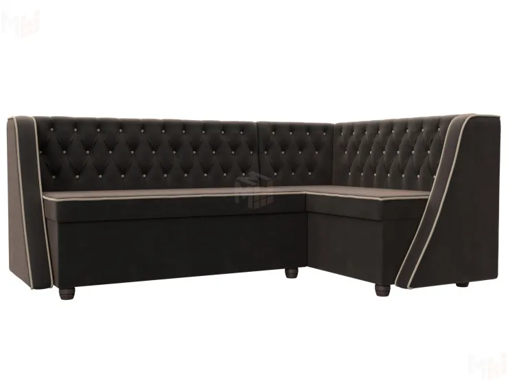 Диван кухонный угловой Лофт правый угол